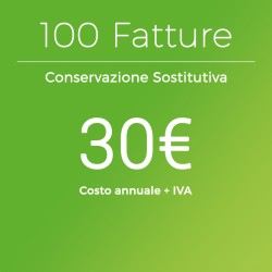 Conservazione Sostitutiva 100 Fatture