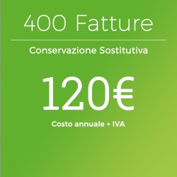 Conservazione Sostitutiva 400 Fatture
