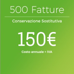 Conservazione Sostitutiva 500 Fatture