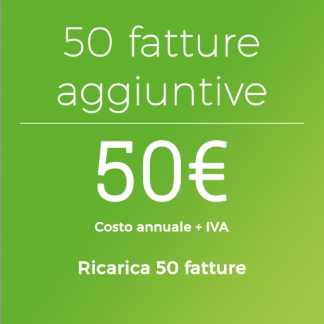 50 Fatture Aggiuntive